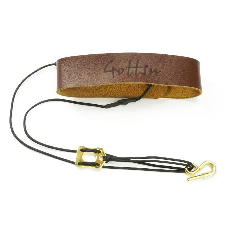 Gottsu 【受注生産品】ゴッツ SV950 Original Silver Strap Gold Plate ショート サックス用アクセサリ ストラップ