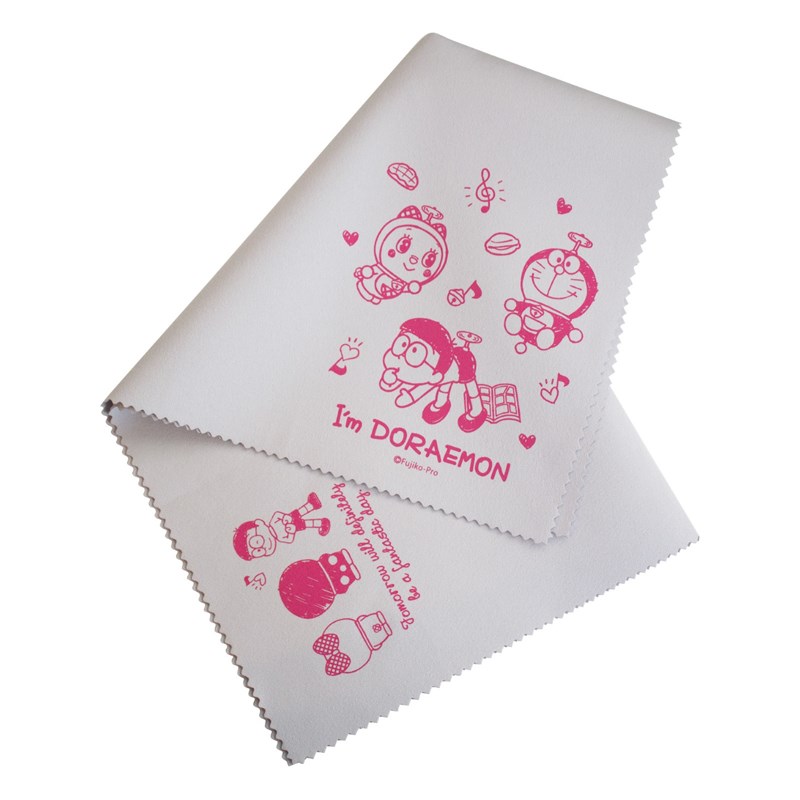 NONAKA Sanrio Characters I'm Doraemon ポリッシングクロス タケコプター（グレー） トランペット用アクセサリ お手入れ用品
