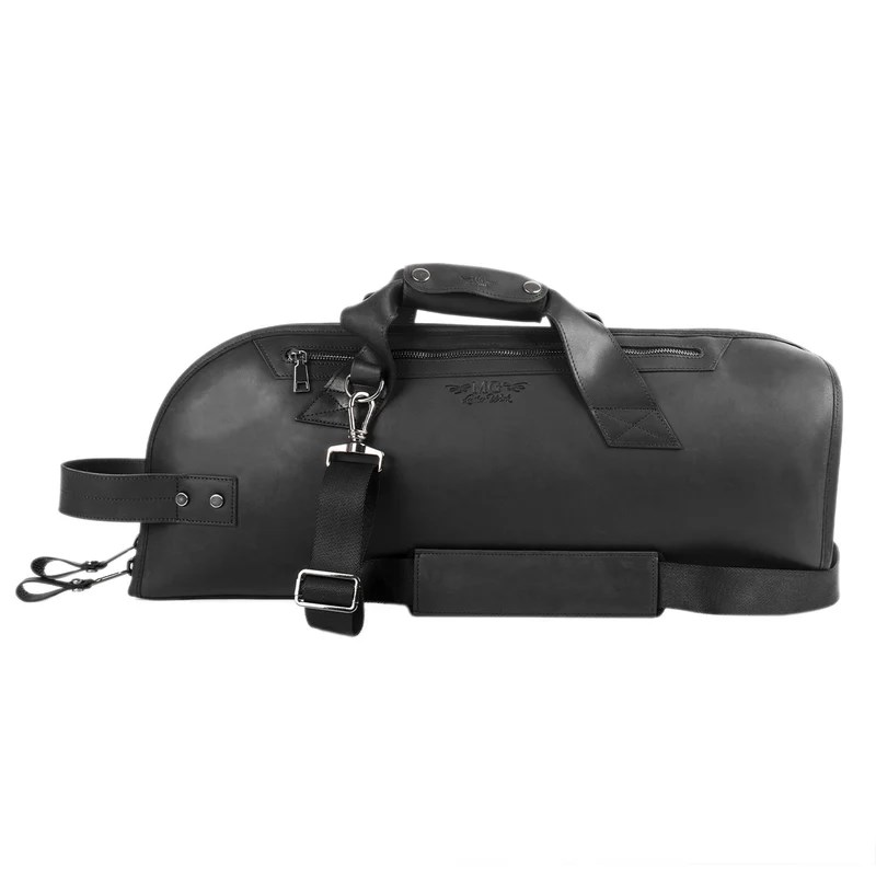MG Leather Work シングル トランペット用ソフトケース CrazyHorse Black (ブラック) トランペット用アクセサリ ケース