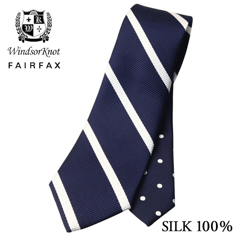 ネクタイ ビジネス ブランド ウィンザーノット WindsorKnot フェアファクス FAIRFA ...