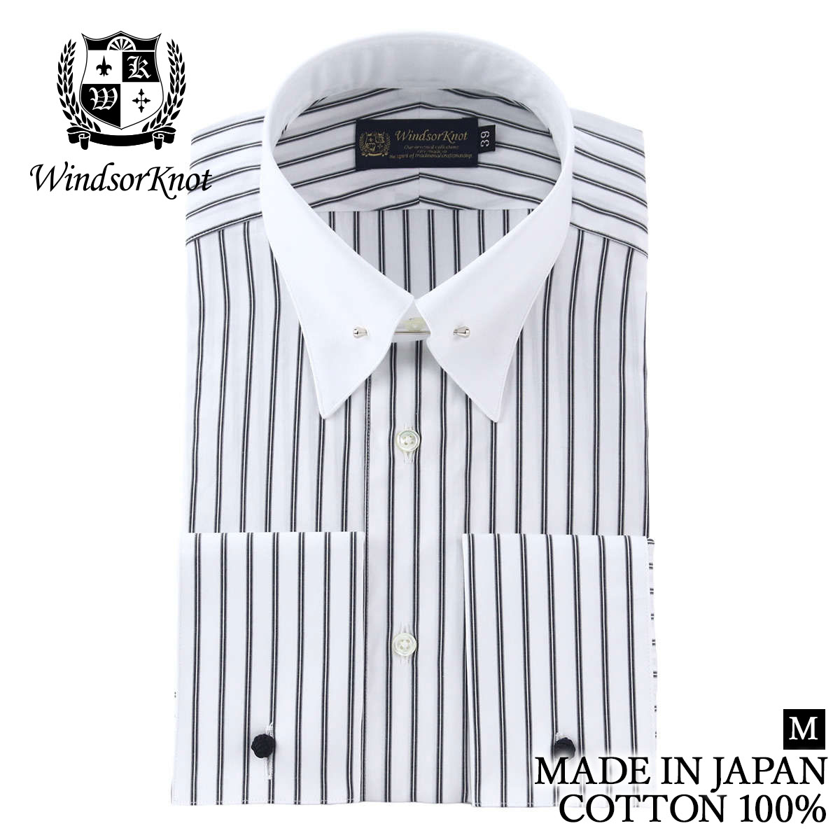 楽天市場】ピン ホール ワイシャツ ブラックの通販