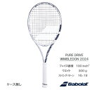 【予約商品5月下旬発売予定】バボラ ピュアドライブ ウィンブルドン (BabolaT PURE DRIVE WIMBLEDON 101516) 硬式ラケット 2024WB モデル