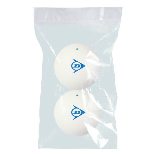 樂天商城 - ダンロップ ソフトテニスボール 練習球 1袋 (2球入) [ DUNLOP 195515 ソフトテニス 軟式 ]