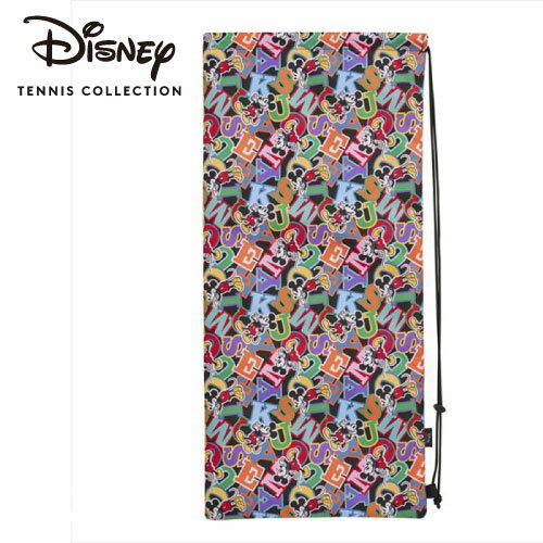 ミッキーマウス アルファベットミックスデザイン スリングバッグ DTB003 Disney TENNIS COLLECTION