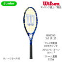 ウイルソン MINIONS 3.0 JR 25 2023 （Wilson ミニオンズ ジュニアラケット WR124110H+） 23SS ※ジュニア用/張り上がり