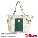 ウイルソン ベア コレクション トート (wilson BEAR JPN COLLECTION TOTE WR8048003001) ラケットバッグ 25SS