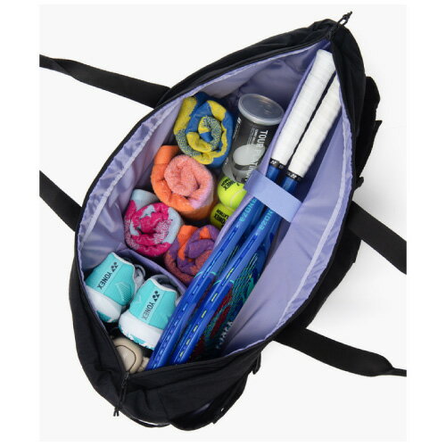 ヨネックス トートバッグワイド（YONEX BAG2661W-007）BAG ラケットバッグ 26SS