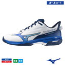 ミズノ ウエーブエクシード 5 WIDE AC (WAVE EXCEED 5 WIDE AC 61GA2315 29カラー) MIZUNO テニスシューズ メン...
