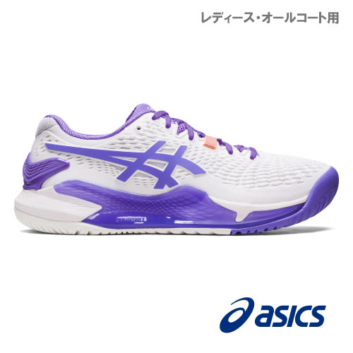 アシックス ゲル レゾリューション 9 （GEL-RESOLUTION 9 1042A208 101カラー）［asics シューズ レディース] 23SS オールコート用