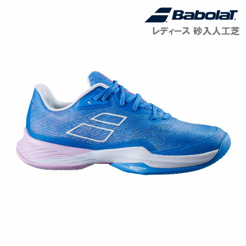 バボラ ジェット マッハ 3 SG W FRBLUE（31S23684）［ Babolat JET MACH 3 レディース オムニクレー用 ] 23SS