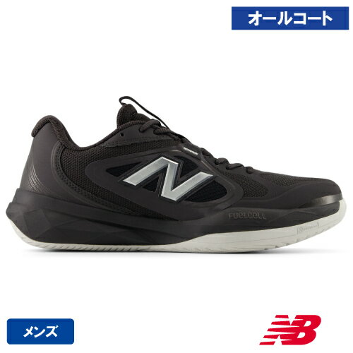 ニューバランス フューエルセル 796 v5 H BLACK(new balance FuelCell 796 v5 H M79620S 2E) テニスシューズ メンズ オールコート 26SS