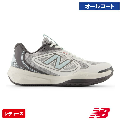ニューバランス フューエルセル 796 v5 H GRYxBL(new balance FuelCell 796 v5 H W79676K D) テニスシューズ レディース オールコート 26SS