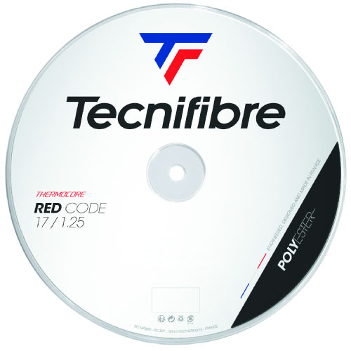 テクニファイバー レッドコード 200M ロール (tecnifibre RED CODE 04RRE) ポリエステル ストリング 【メーカー取寄せ商品】