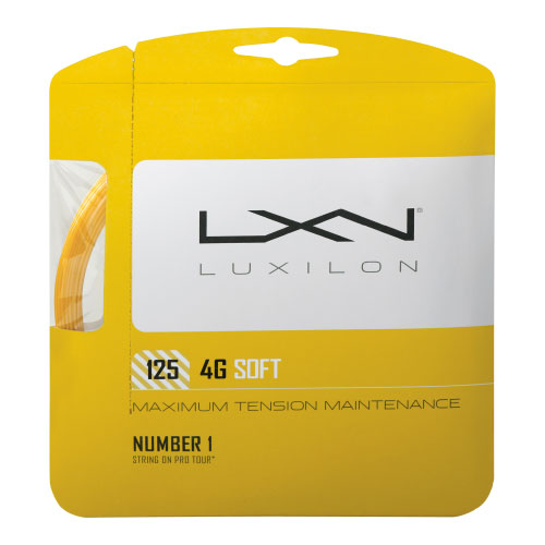 ルキシロン [LUXILON] 硬式ストリング 4G SOFT 125（WRZ997111）