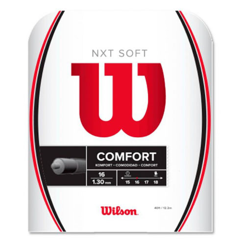 ウイルソン Wilson 硬式ストリング NXT ソフト 16（ナチュラル）