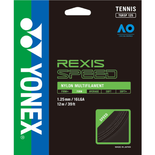 ヨネックス [YONEX] 硬式ストリング レクシススピード 125/130 （TGRSP 007カラー）
