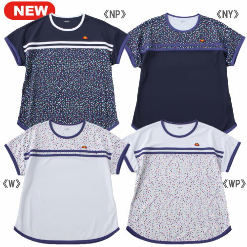 エレッセ クルーネックシャツ（EW07334）[ellesse LS レディース] 