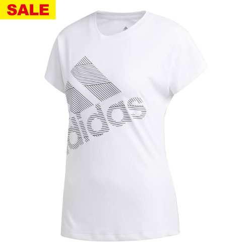 【SALE】アディダス W M4T BOS ロゴ Tシャツ（FWQ24-EB4501）[adidas LS レディーステニスウエア]