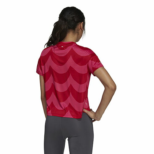 【マリメッココラボ】 アディダス MARIMEKKO TEE W（BL808-GU2525）[adidas LS レディースウエア]