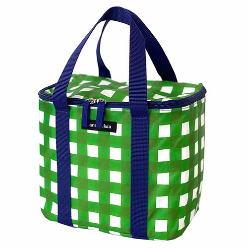 メーカーハンナフラ 品番TNS-WC-GGR サイズF(横23×高さ21×奥行き14cm)/80g 　素材ポリエステル内側：アルミフィルム 　カラーギンガムグリーン ペットボトル500mlがしっかり6本収納できます。折りたたみ可能。オールシーズン活躍。お弁当箱やドリンクを入れたり、お買いもの、スポーツ観戦、キャンプなどのレジャーなどに。撥水加工済でお手入れも簡単。