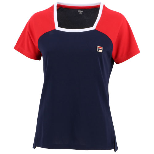 【SALE】 フィラ ゲームシャツ（VL2292-20）[FILA LS レディース]