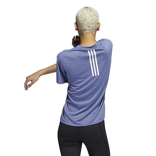 アディダス W AERO RDY 3S Tシャツ （ CU377 - H51187 オービットバイオレット ）[ adidas LS レディース ]