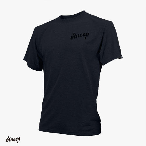 uCN DRY TEE i BQAS - 00005 - BLACK j[ blueeq MS Y ]22FW