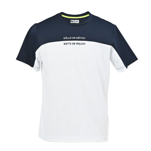 【SALE】バルデマッチ 切替ゲームシャツ （ BDM - B1103 - 201 ）[ Balle de match Tennis MS メンズ ]22FW【メーカー取寄せ商品】