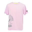 【SALE】バルデマッチ ヤッピープリントTシャツ （ BDM - B1109 - 081 ）[ Balle de match Tennis MS メンズ ]22FW【メーカー取寄せ商品】