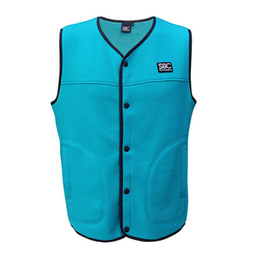 【ネットバーゲン】セントクリストファー ファーリィベスト （ STC-BBM5343-TQ ）[ St.christopher MSB メンズ ]22FW