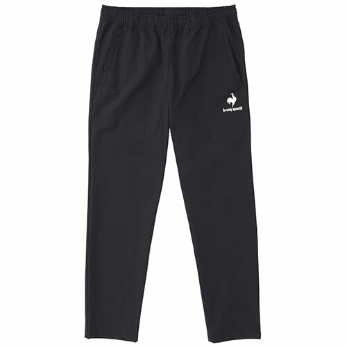 ルコックスポルティフ ソロテックスストレッチクロスロングパンツ （ QMMTJG20 - BLK ブラック ）[ lecoq sportif MWP メンズ ]22SS