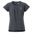 楽天ウインザーラケット楽天市場店【ネットバーゲン】バボラ VS SHORT SLEEVE SHIRT （ BWG3370-BK00 ）[ BabolaT LS レディース ]23FW