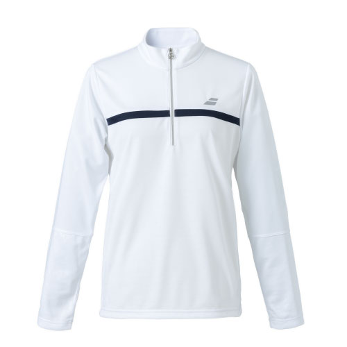 【ネットバーゲン】バボラ PURE LONG SLEEVE SHIRT （ BWG3376-WH00 ）[ BabolaT LS レディース ]23FW