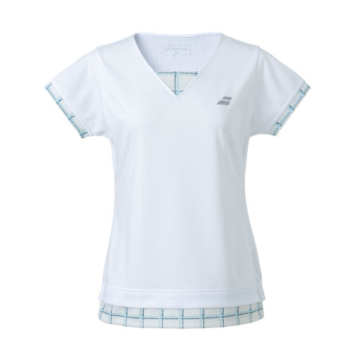 ylbgo[Qzo{ PURE SHORT SLEEVE SHIRT i BWG3378-WH00 j[ BabolaT LS fB[X ]23FW