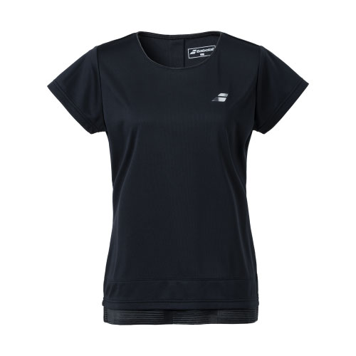 【ネットバーゲン】バボラ VS SHORT SLEEVE SHIRT BWP3571-BK00 [ BabolaT LS レディース ]23FW