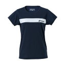 楽天ウインザーラケット楽天市場店【ネットバーゲン】バボラ PURE SHORT SLEEVE SHIRT （ BWP3576-NV00 ）[ BabolaT LS レディース ]23FW