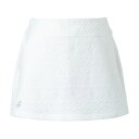 楽天ウインザーラケット楽天市場店【ネットバーゲン】バボラ PURE SWEAT SKORT （ BWT3476-WH00 ）[ Babolat SK レディース ]23FW