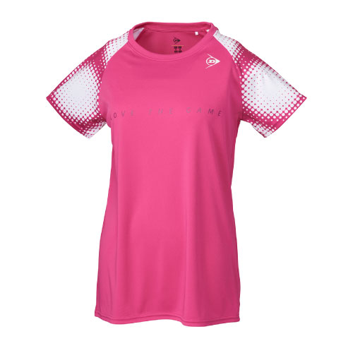 【ネットバーゲン】ダンロップ T SHIRT （ DAL-8360W-PINK ）[ DUNLOP LS レディース ]23FW
