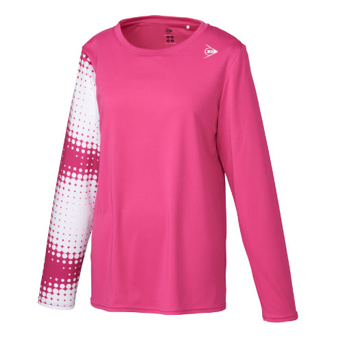 ySALEz_bv GAME LONG SLEEVE SHIRT i DAP-1366W-PINK j[ DUNLOP LS fB[X ]23FW