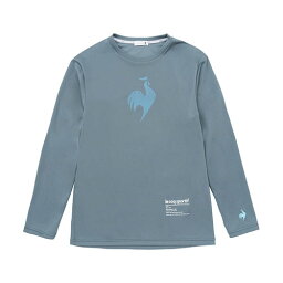 【ネットバーゲン】ルコックスポルティフ 長袖プラクティスシャツ （ QTMWJB01-BL ）[ lecoq sportif MS メンズ ]23FW