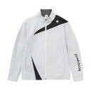 【ネットバーゲン】ルコックスポルティフ ボンディングフリースジャケット （ QTMWJK01-WH ）[ lecoq sportif MWJ メンズ ]23FW