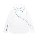 メーカールコックスポルティフ 品番QTWWJB01-WH カラーWH(ホワイト) サイズS/M/L/O 対象性別レディース 　素材ポリエステル100% 　機能吸汗速乾ストレッチUV CUT(UPF15)汗染み軽減 　発売日2023年8月 ■素材/はっ水層を持つ生地構造により、汗をかいても汗染みが目立ちにくく、ムレにくい汗染み対応素材です。また、洗濯を繰り返しても高い機能性を維持します。■デザイン・機能/前身頃に配置された配色ステッチの柔らかな曲線デザイン美はle coq sportifらしいソフトで優しい印象を与えるとともに、躍動感を感じさせます。ハーフジップ仕様で着脱がしやすくなっております。