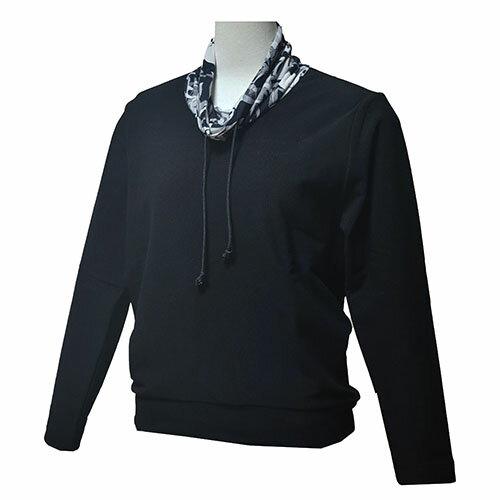 【SALE】ルフ オフタートルトレーナー （ 325TR-BKxW ）[ Loeuf LSWS レディース ]23FW