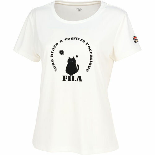 フィラ グラフィックTシャツ （ VL2702-02 ）[ FILA LS レディース ]23FWのサムネイル