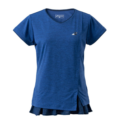 楽天ウインザーラケット楽天市場店【ネットバーゲン】バボラ VS SHORT SLEEVE SHIRT （ BWG3320 - NV00 ）[ BabolaT LS レディース ]23SS