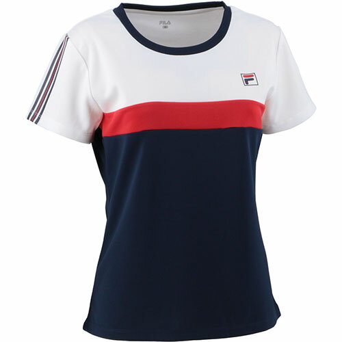 フィラ ゲームシャツ （ VL7506 - 01 ）[ FILA LS レディース ]23SS(4)