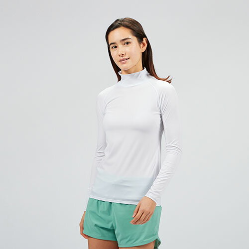 å skinshell Breeze Mock Neck UV Shirt  EW723101 - 72 [ ellesse LS ǥ ]23SS