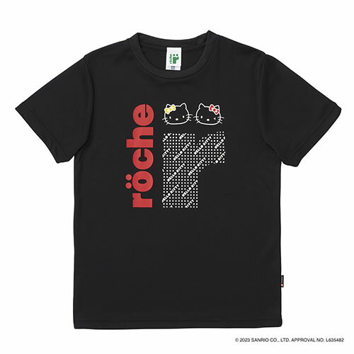 ローチェ サンリオキャラクターズ rocheコラボTシャツ （ S0002 - BLACK ）[ roche MS ユニセックス ]23SS