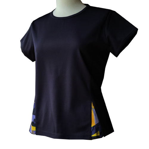 【SALE】ルフ グラフィックアートTシャツ 318TB - BK [ Loeuf LS レディース ]23SS
