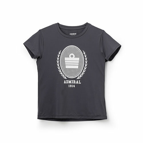 【別注数量限定】アドミラル ヘリテージラケットロゴプラクティスTEE （ ATLA23W-18 ）[ Admiral LS レディース ]24FW※ウインザーオリジナルのサムネイル